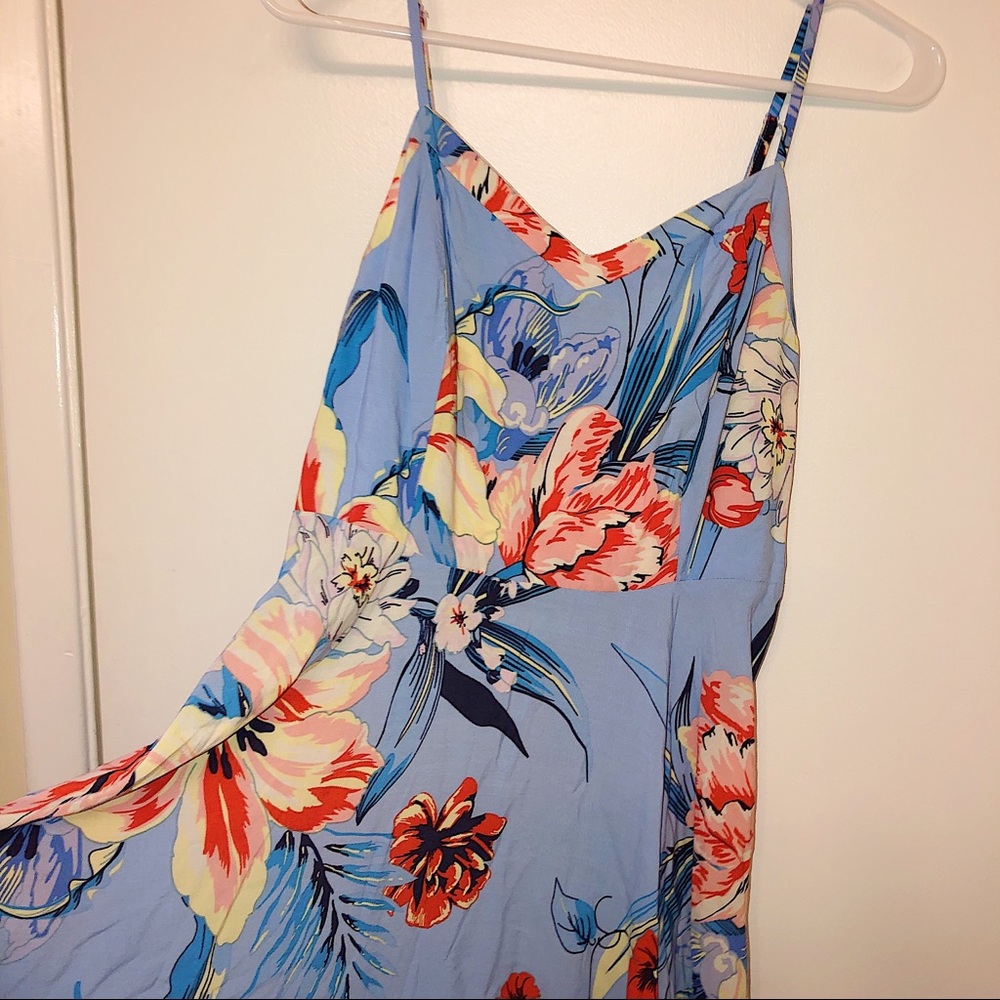 Flowy tropical dress